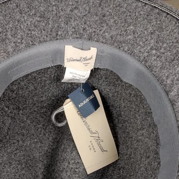 New! NWT Gray Fedora - Picture 4 of 4